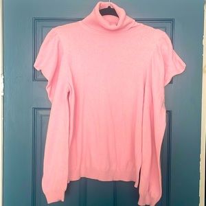 Misa Los Angeles Pink Turtleneck Knitwear